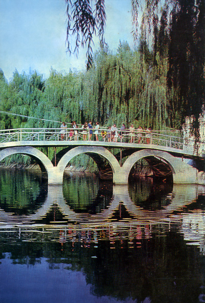 Водоем в парке культуры и отдыха - г. Шахты