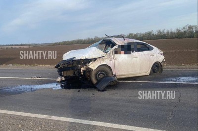 Разбился насмерть 44-летний водитель: перевернулся «Солярис» в Ростовской области