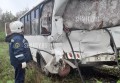 Пострадала 19-летняя девушка: в автобус ПАЗ влетел МАЗ в Ростовской области