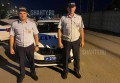 Инспекторы ДПС поменяли водителю колесо на Subaru Impreza в Ростовской области