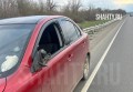 ВАЗ зацепил машины на трассе между пос. Каменоломни и Майским г. Шахты