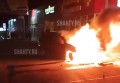 Серьезная авария в Шахтах: загорелся автомобиль после столкновения на Машиносчетной