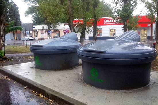 В г. Шахты появилась вторая площадка для мусора с заглубленными емкостями