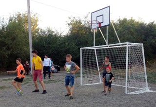 Открыли новую спортивную площадку в городе Шахты