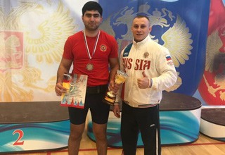 Спортсмен Давид Казарян из г. Шахты завоевал «бронзу» на первенстве России по гиревому спорту