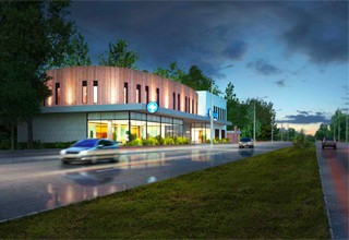 Стало известно, что построят в г. Шахты в больничном дворе напротив стадиона [Фото]