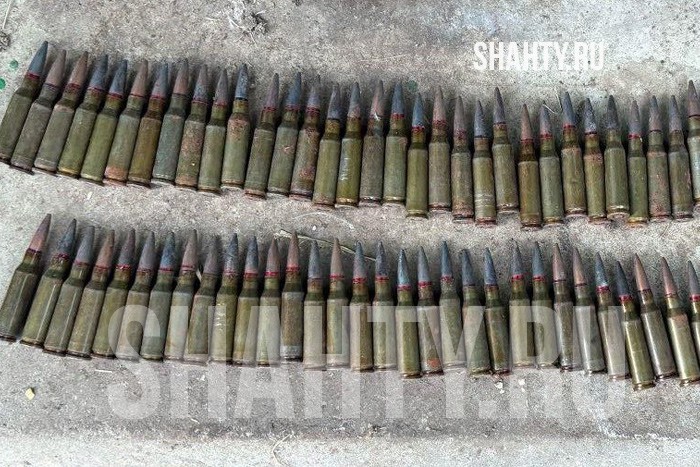 У мужчины в Ростовской области изъяли 84 патрона калибра 5,45 х 39
