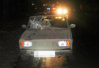ВАЗ-2105 «правильно» сбил пешехода в городе Шахты