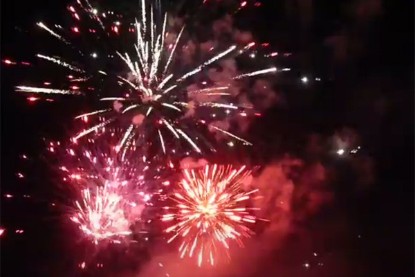 Видео салюта на День города г. Шахты и День Шахтера 2020