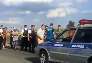 Застрелили девушку на трассе Ростов — Таганрог, ее отец ранен [Видео]