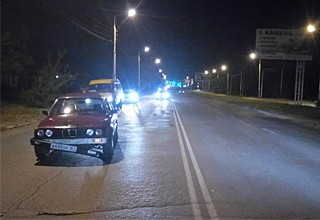 Водитель BMW задавил пешехода на улице Маяковского в городе Шахты [Фото]