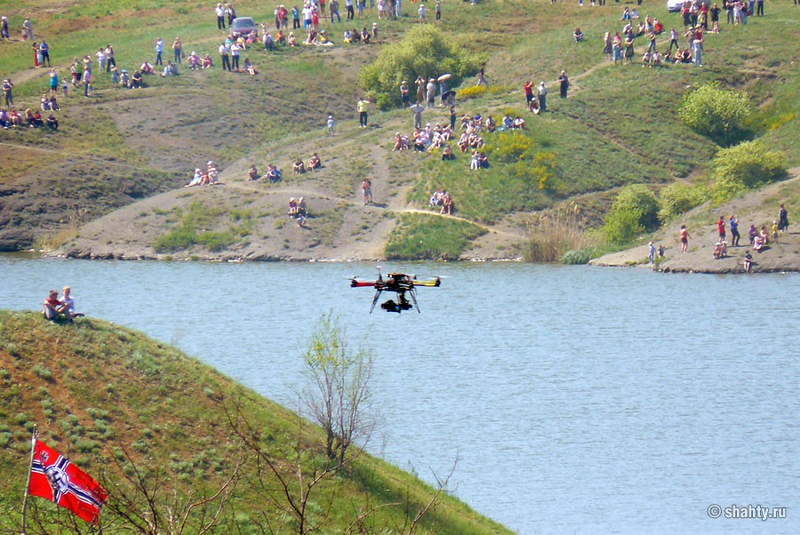 Водохранилище ХБК, г. Шахты, 3 мая 2013 г.