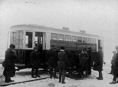 1930-е годы, первый трамвай в городе Шахты - Шахты