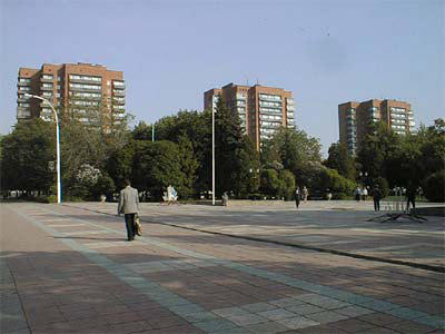 Площадь им. Ленина в 90-е - Шахты