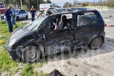 В ДТП на дороге Шахты — Цимлянск пострадали малыш и автоледи: Kia влетела в Matiz