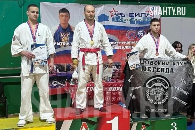Рукопашники г. Шахты призеры на турнире по армейскому рукопашному бою