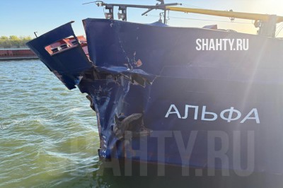 Авария с теплоходом: перекрыто движение по Дону в Ростовской области