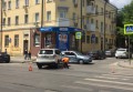 Столкнулись Субару и Форд на перекрестке в Ростове