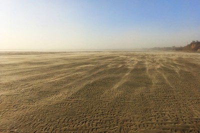 Таганрогский залив обмелел из-за шквалистого ветра [Видео]