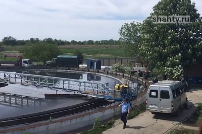 Опубликовано видео с места отравления рабочих на очистных сооружениях в Ростовской области