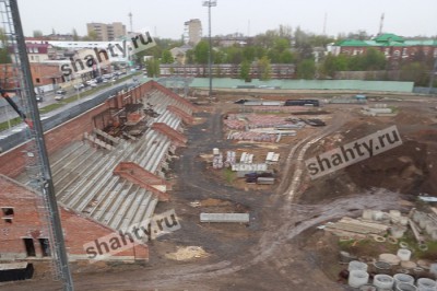 Скорректировали смету реконструкции стадиона «Шахтер» г. Шахты