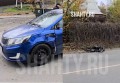 17-летний на питбайке SUCMSS влетел на встречке в Kia Rio в Новочеркасске