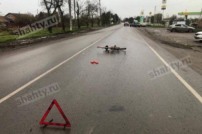 Насмерть сбили неизвестного велосипедиста на трассе в Ростовской области