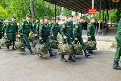 Ростовская область отправила призывников в весенний призыв