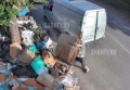 Попался очередной мусорщик в г. Шахты: выбросил мусор на улице Садовой
