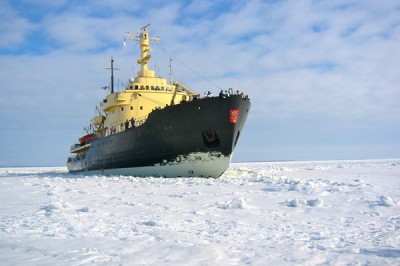 В Ростовской области появился новейший ледокол, сделанный на верфи в Финляндии