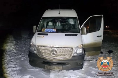 Погиб водитель автобуса от камня в Ростовской области