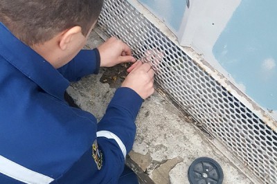 Спасли мальчика, засунувшего палец в отверстие в заборе