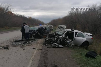 Смертельное ДТП на трассе Шахты — Новочеркасск: столкновение лоб в лоб