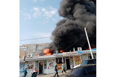 В Шахтах пожаром на рынке «Изумруд» на ХБК заинтересовалась прокуратура области
