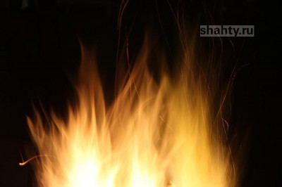 Под Шахтами сгорела баня на базе отдыха «Царевка»