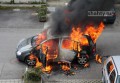 В Шахтах сгорела «Лада Приора» на ул. Отважной и гараж на ул. Разина