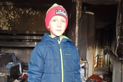 Мальчик спас 7-летнюю сестру во время пожара в пятиэтажке в Волгодонске
