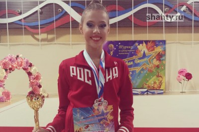 Гимнастка из г. Шахты завоевала серебряную медаль на международном турнире в Подмосковье