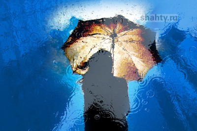 В выходные в Шахтах дождь и ветреная погода