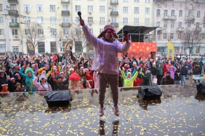 Более 1500 человек приняли участие в новогоднем забеге «Begin. Побегай первого января» в Ростове