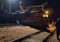 Сошел с рельсов электровоз грузового поезда в Ростовской области