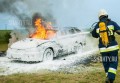 Сожгли авто: не понравилась чужая машина у подъезда дома в Ростове