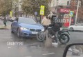 В Шахтах в центре произошло очередное ДТП с мотоциклистом