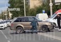 Протаранила 9 машин неадекватная дама на Land Rover в Ростове