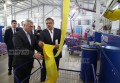 В Шахтах губернатор открыл новый завод по производству трикотажного полотна
