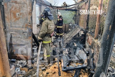 Сгорел приют для бездомных собак в Ростовской области: пострадала женщина