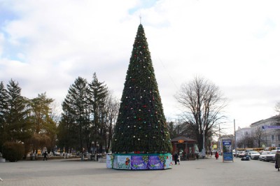 В г. Шахты назвали дату открытия городской новогодней елки