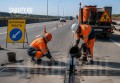 Около г. Шахты 10 км пробка на трассе М-4 «Дон»: заливают деформационные швы