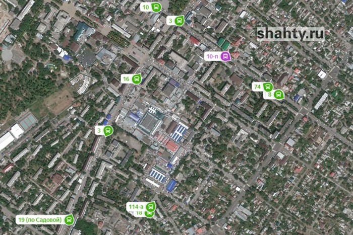 Местоположение автобусов в Шахтах можно отследить в приложении «Яндекс.Карты»