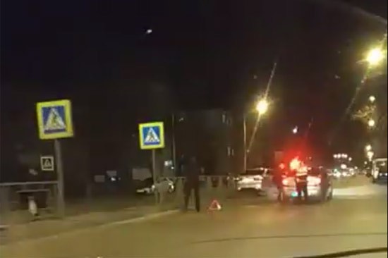 Девушку сбили на «зебре» в г. Шахты на Советской